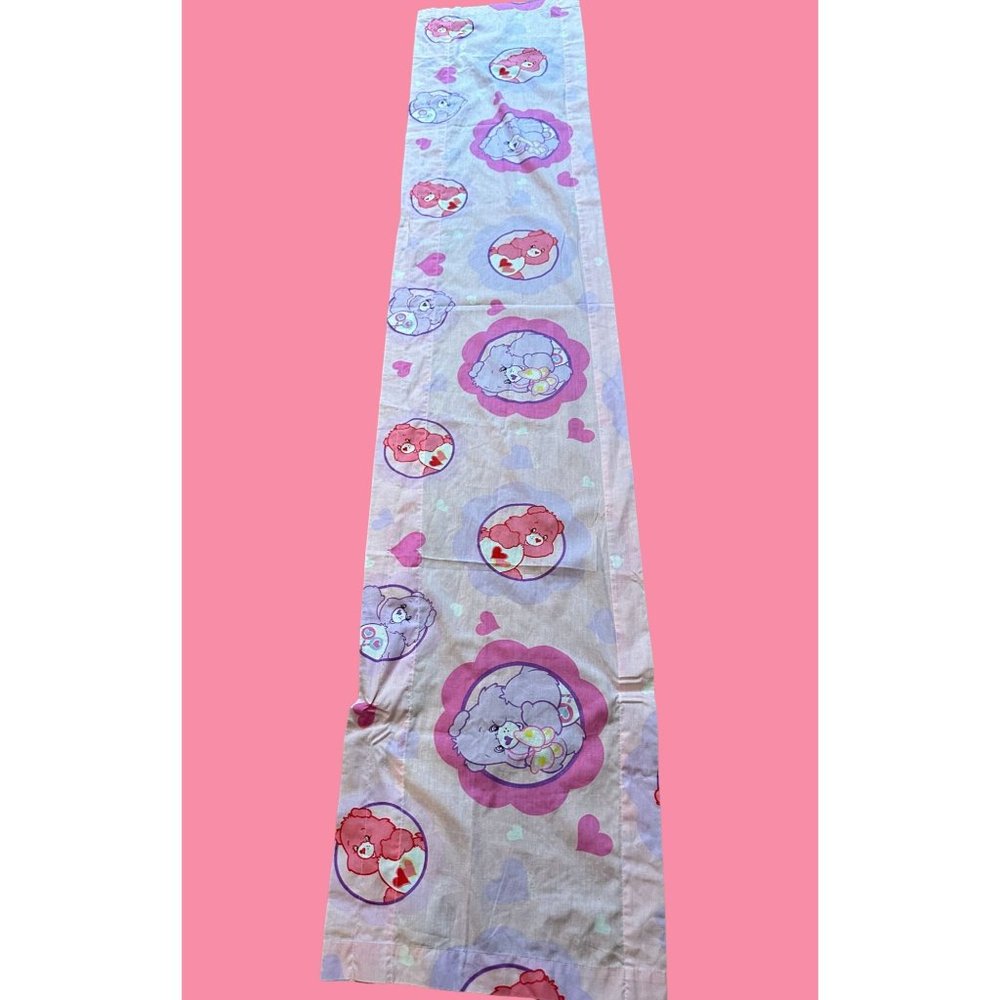 Vintage Care Bears Pink Curtain Valance 2003/2004